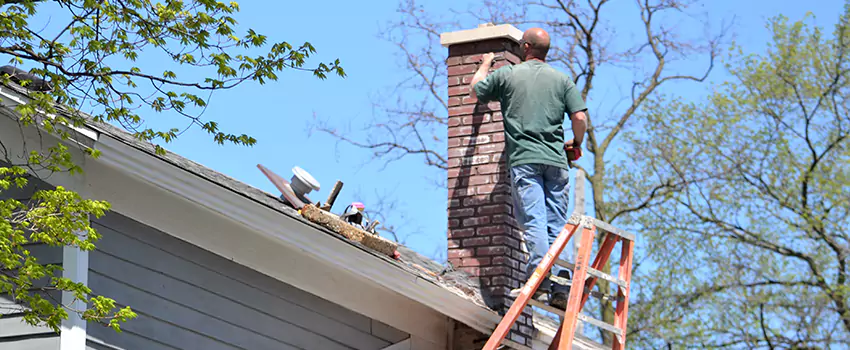 Vinyl and PVC Chimney Flashing Installation in Coconut Creek, FL